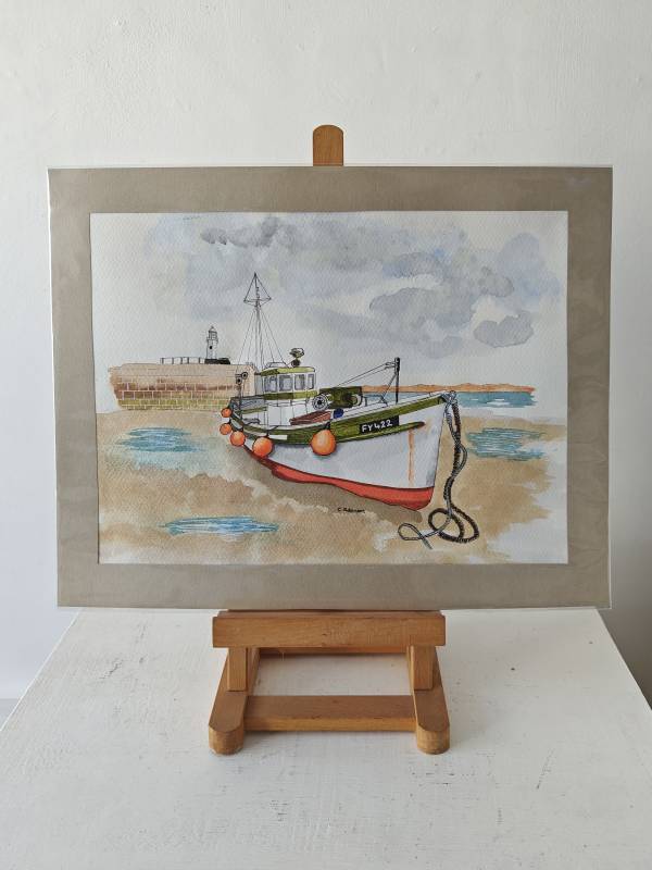 - a , Ink Mounted Picture by Craig Robinson, measuring 25 x 34 cm (H x W) £40